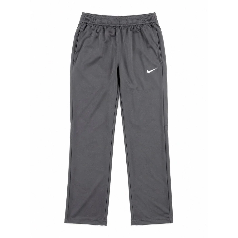 Nike Womens Dri-FIT Training Pants Charcoal Gray Straight Leg Size Small